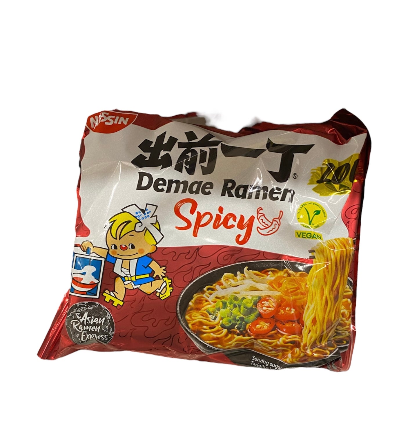 Nissin Demae Ramen spicy noodle soup 120g