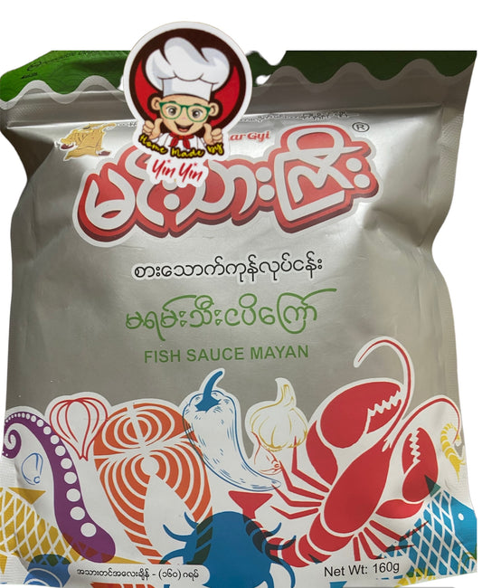 မင်းသားကြီး မရမ်းသီး ငပိကြော် 160g